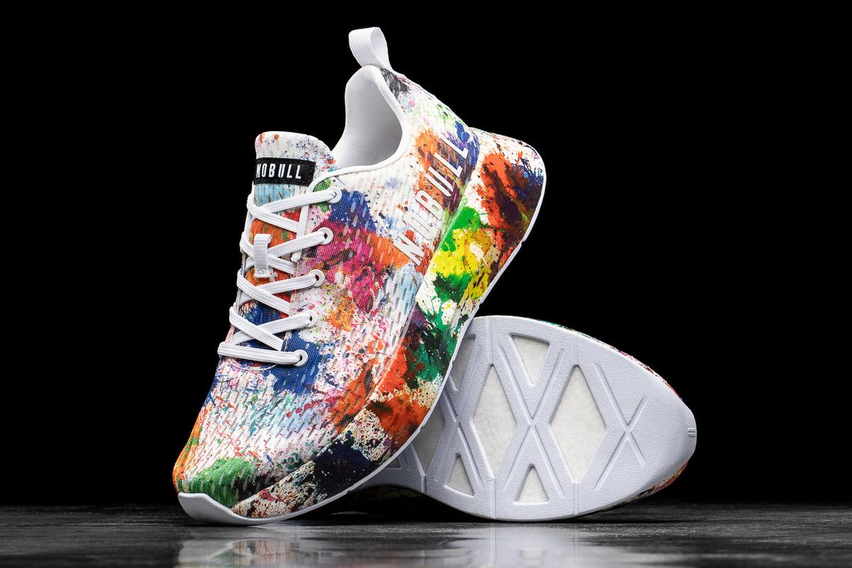 Nobull Art Work Runner+ Women's Running Shoes Multicolor | Australia (JD4836)